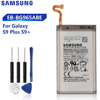 

Original Replacement Samsung Battery For SAMSUNG Galaxy S9 Plus G9650 S9+ G965F Genuine Phone Battery EB-BG965ABE 3500mAh