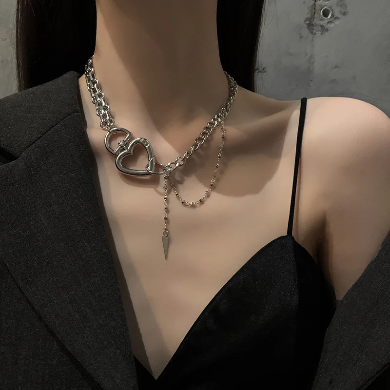 Necklace Thick Chain Love Heart Lasso Necklace 3 O1CN0183i1qU1eKifFCU6T2_!!2502963853