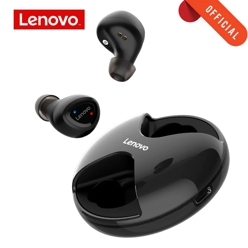 

Lenovo Headset True wireless Earphone R1 Bluetooth 5.0 Sports Headphone HIFI Sound Quality Stereo IPX5 Waterproof Touch Control