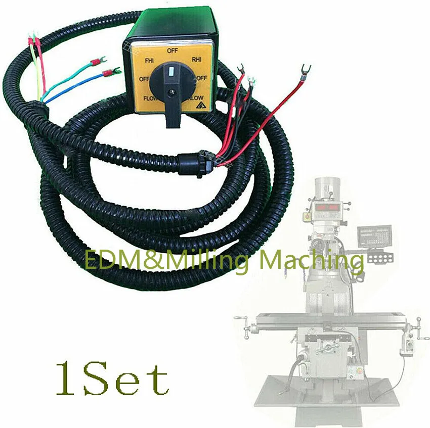 

High Quality Milling Machine Part Control CNC Motor Rotary Cam Switch & Metal Shell & Cable Durable New