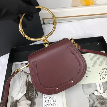 

Luxury Handbags Women Bags Designer Shoulder Bag Round Handbag Fashion Crossbody Bag Genuine Leather Purse Ring Ladies Bag
