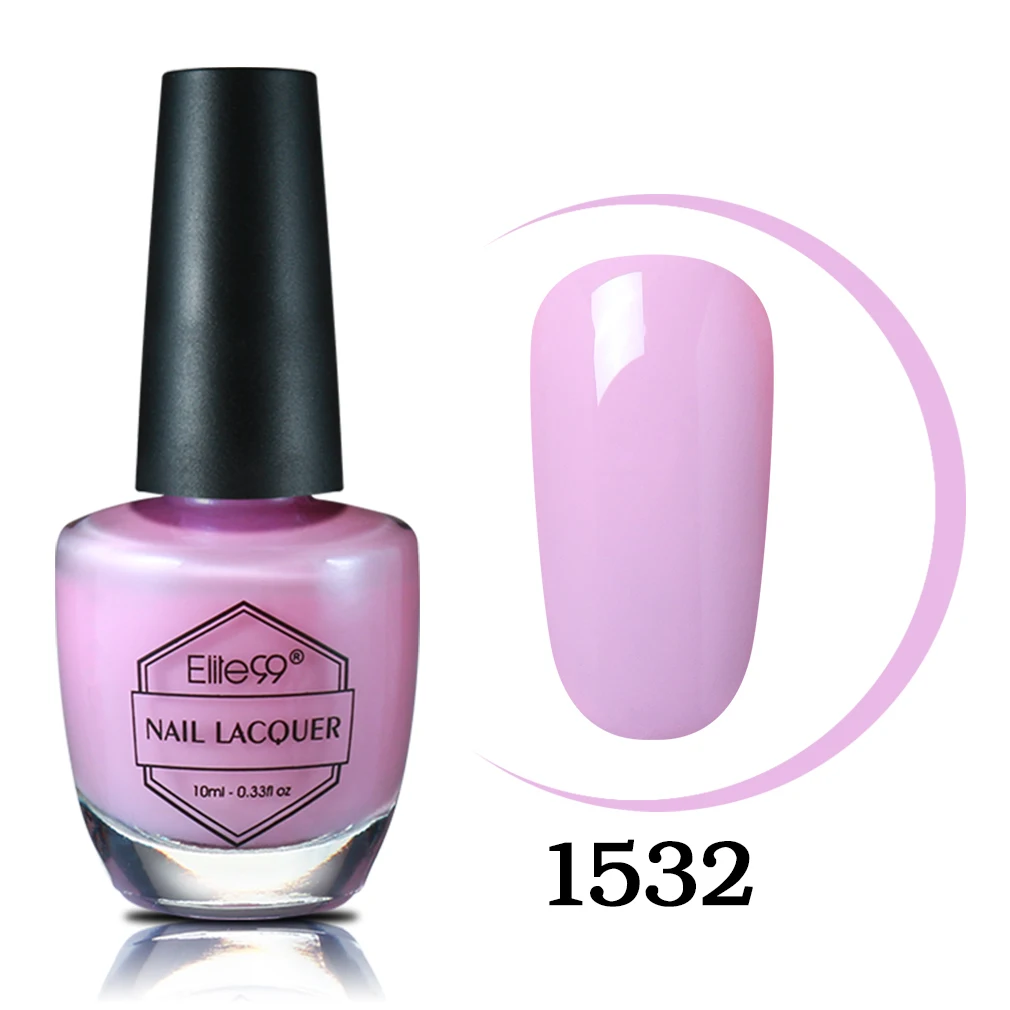 Elite99 10 мл Лак для ногтей лак для ногтей Гель-лак Vernis Nail Art долговечный впитывающий светодиодный аппарат великолепный маникюр гибридные Лаки - Цвет: 1532