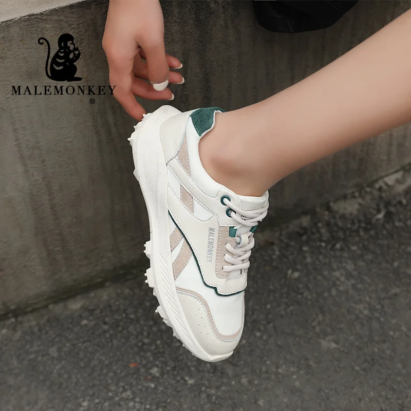 High Quality Casual Shoes Women Sneakers 2021 Walking Spring Autumn Fashion Outdoor Comfortable Lace Up Sport Shoes Female New