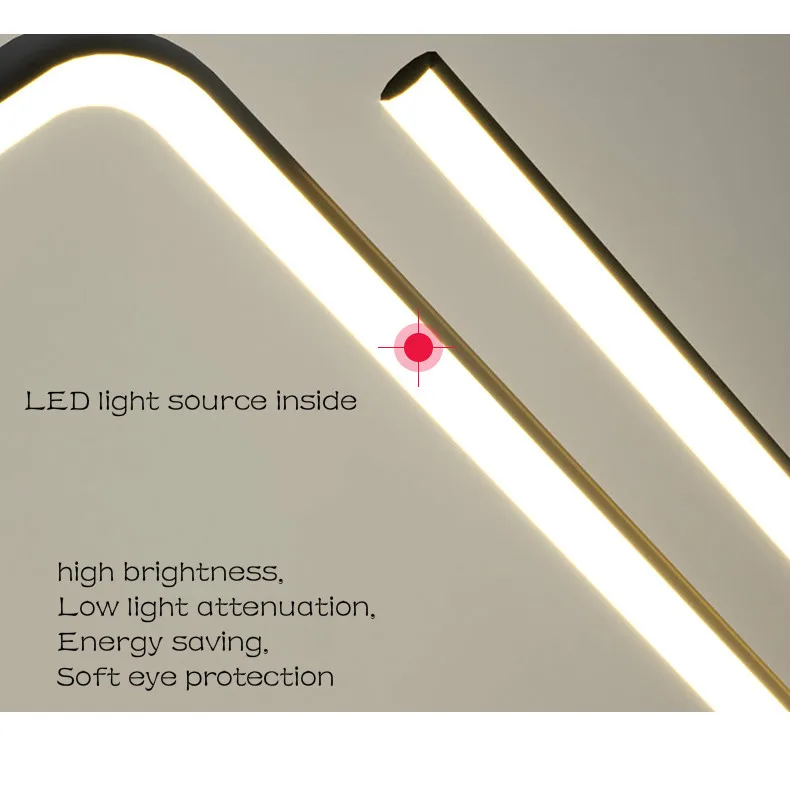 Modern LED dining room chandelier lighting Nordic restaurant long hanging lights office fixtures Bar illumination study lamps Modern LED dining room chandelier lighting Nordic restaurant long hanging lights office fixtures Bar illumination study lamps