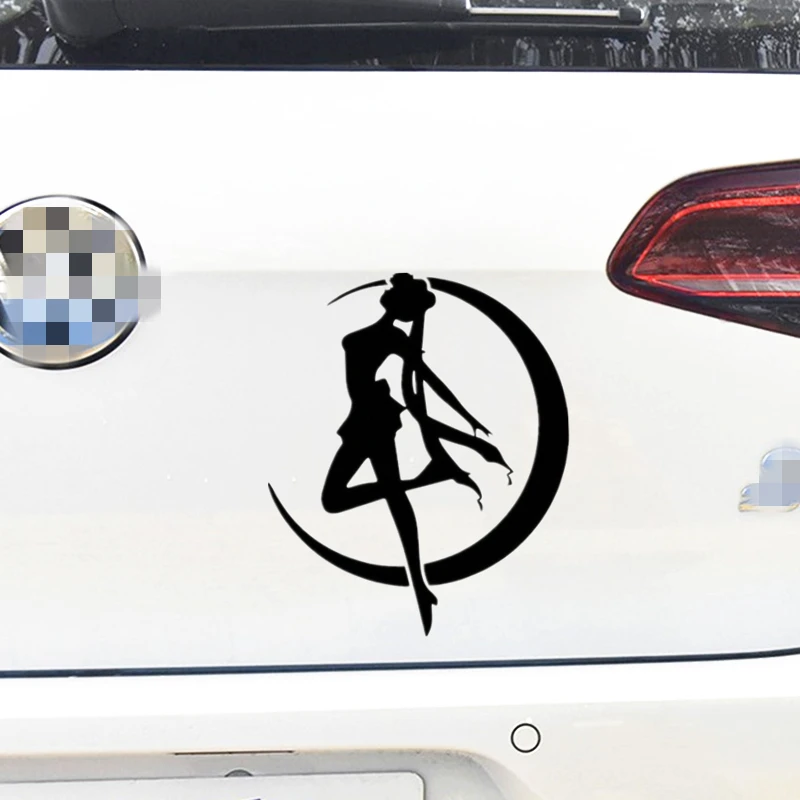 Car Stickers Sailor Moon Tsukino Usagi Beauty Cartoon Lovely Cute Creative For Windshield Auto Tuning Styling D20 | Автомобили и