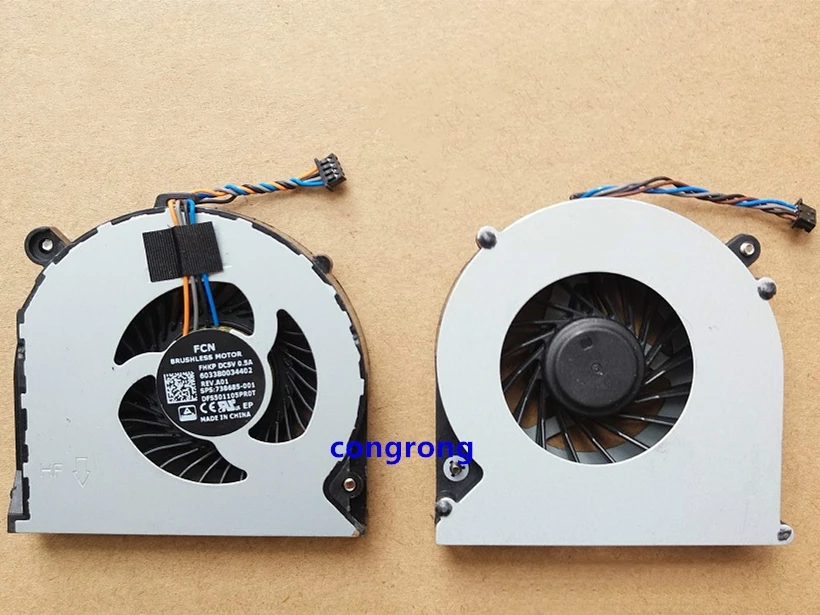 Для hp 640 G1 645 G1 650 G1 655 G1 ноутбук Процессор вентилятор KSB0505HB-DA1B 6033B0034401
