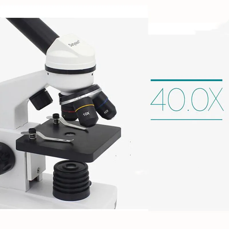 Datyson Biological Microscope 80X-1600X Home School Education Biological Display Mirror Binocular Stereo Microscope