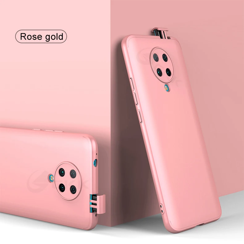 phone cases for xiaomi GKK Ốp Lưng 360 Độ Cho Xiaomi Redmi K30 Pro Tất Cả-Đã Bao Chống Sốc Mờ Lưng Cứng Cho Xiaomi POCO f2 Pro Vỏ Coque xiaomi leather case design