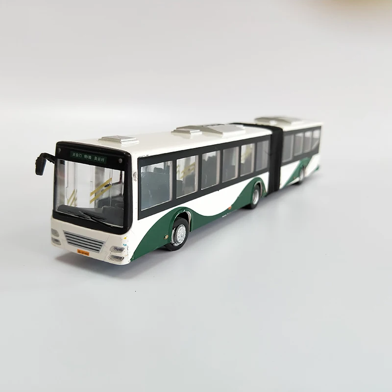 1/50 специальный литой металлический Двухсекционный автобус игрушечная мебель демонстрационная модель игрушки для детей