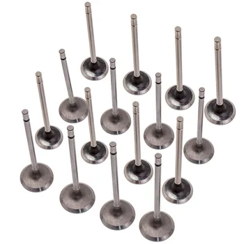 

16x Exhaust Valve For Renault 1.4 1.6 16V Clio Kangoo Megane Laguna Scenic 7700112739, 8200356346