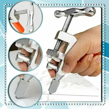 

Professional Metal Easy Glide Glass Tiles Marble Cutter Cutter Tool Glass Hand Home Household Cutting Diamond J9M4