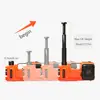 3 in 1 5ton Car Jack Electric Hydraulic Jacks Car Floor Jack 12V with Inflator Pump LED Light for Truck Tire Repair Tool QZ001 ► Photo 3/6