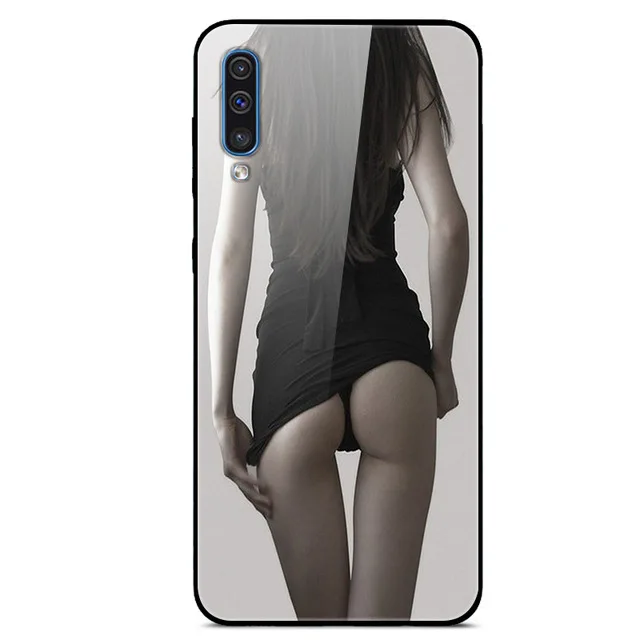 Phone Case Tempered Glass Planet Space Cover Back Case For Samsung Galaxy A50S A51 A50 A50