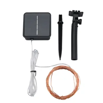 

Solar Light String 10 M 100 Led Solar Waterproof Decorative Light For Patio Paties Weddings Warm White