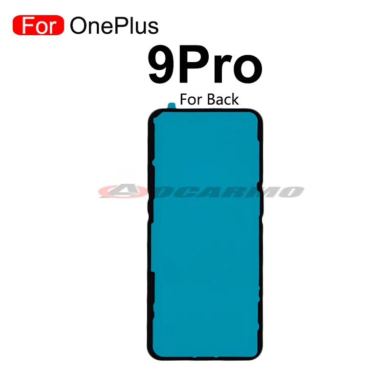 5 sztuk dla OnePlus 6 6T 7 7T 7Pro 8 9 Pro 9RT Nord 1 + 8 8T 9R 9Pro z powrotem osłona zamknęcia baterii samoprzylepna naklejka taśma klejąca wymiana