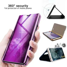 Умный зеркальный флип-чехол для Xiaomi Redmi Примечание 7 8 6 5 Pro Redmi 7 7A фотоаппаратов моментальной печати 7S 5A GO 8A 6A S2 5 6plus K20 Pro Note 4X3 5A 5 Чехол Крышка