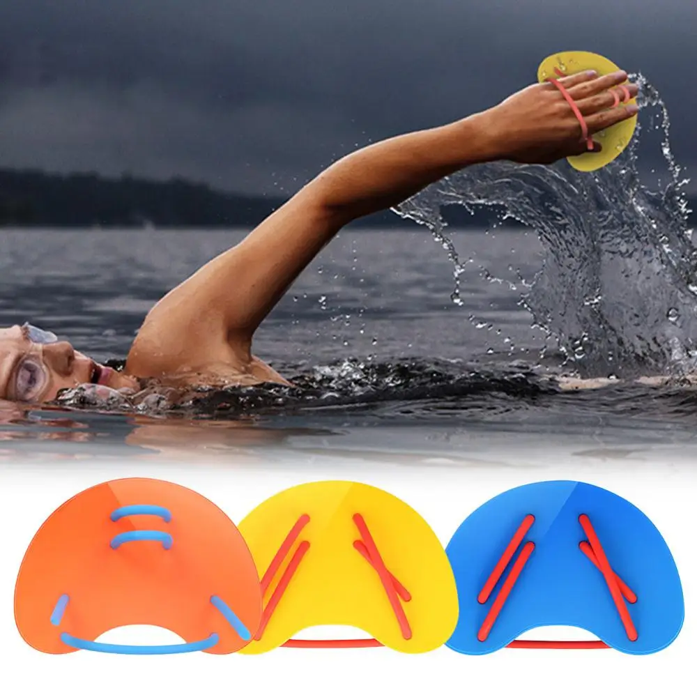 

Children Silicone Swimming Fins Water Palm Swim Pool Sports Training Hand Webbed Gloves Flippers Paddles Equipment