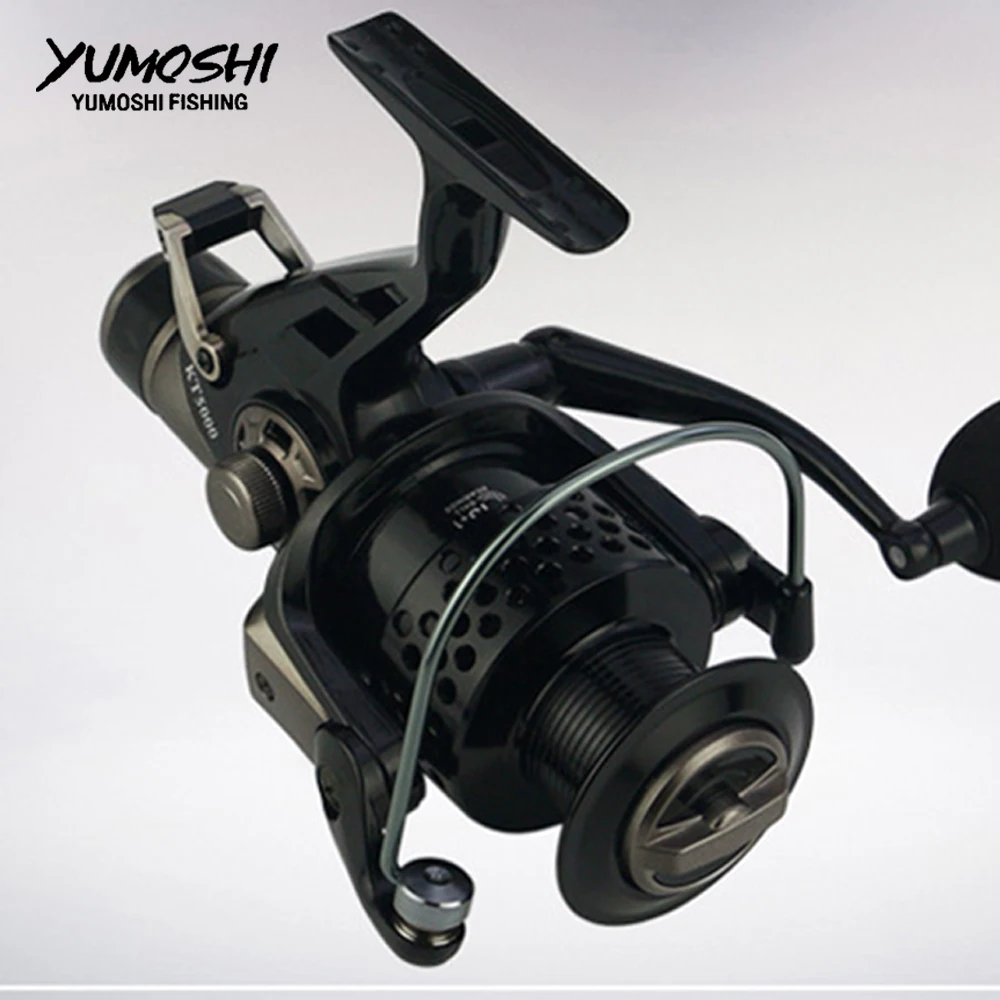 New Double Brake Fishing Reel 3000-8000 series reel Carp Fishing Feeder Spinning Reel Spinning wheel type fishing wheel KT