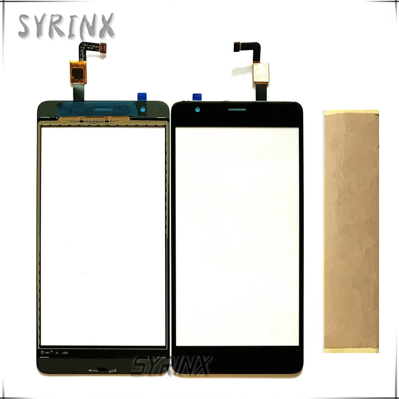 

Syrinx With Tape Moible Phone Touch Panel Front Glass For hoffmann x max Touch Screen Digitizer Touchscreen Sensor