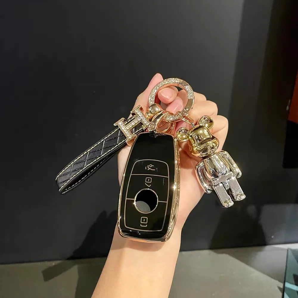 Cover Chiave/telecomando per Mercedes Benz si applica a GLC/GLK/ML300 W205 E200 GLC260 C300 13 Cover Chiave/telecomando per Mercedes Benz si applica a GLC/GLK/ML300 W205 E200 GLC260 C300 - H09e270c7a056433a9536e3a96100474ch