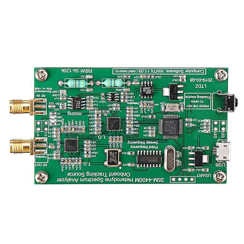 Анализатор спектра USB 35-4400 м источник спектра радиочастотный анализатор с модулем источника отслеживания PLD