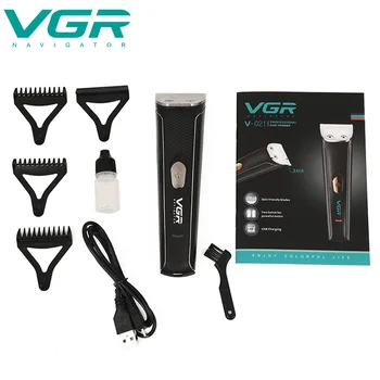 

VGR Electric Hair Clipper Rechargeable Shaver Low Noise Professional Hair Trimmer Cordless Men's Hair Cutting Machine Beard Trim