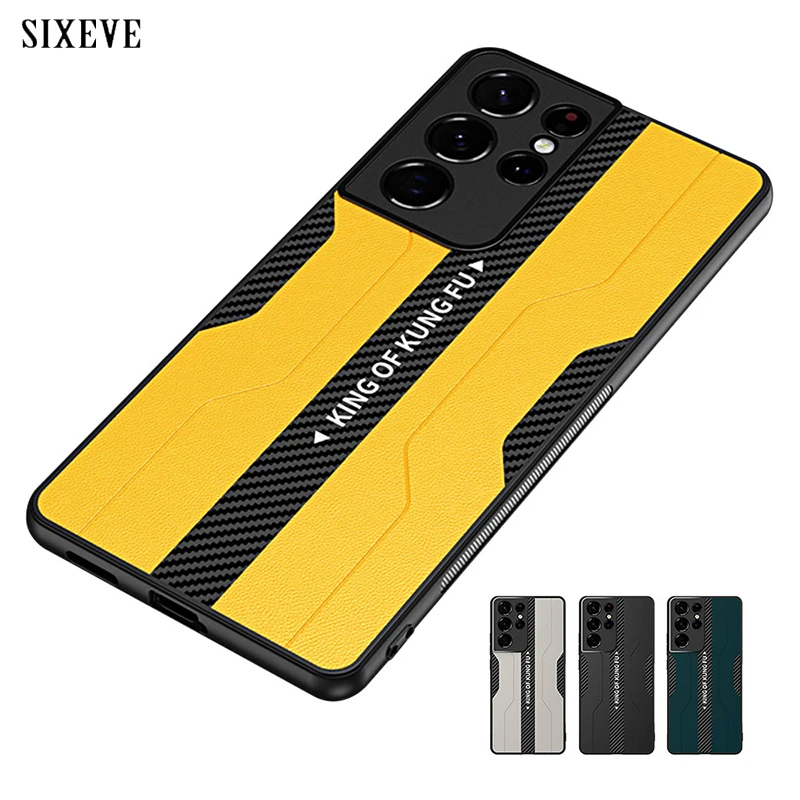 Модный чехол для телефона KING OF KUNG FU Samsung Galaxy S21 Plus Ultra 5G S21Plus S21Ultra усиленный