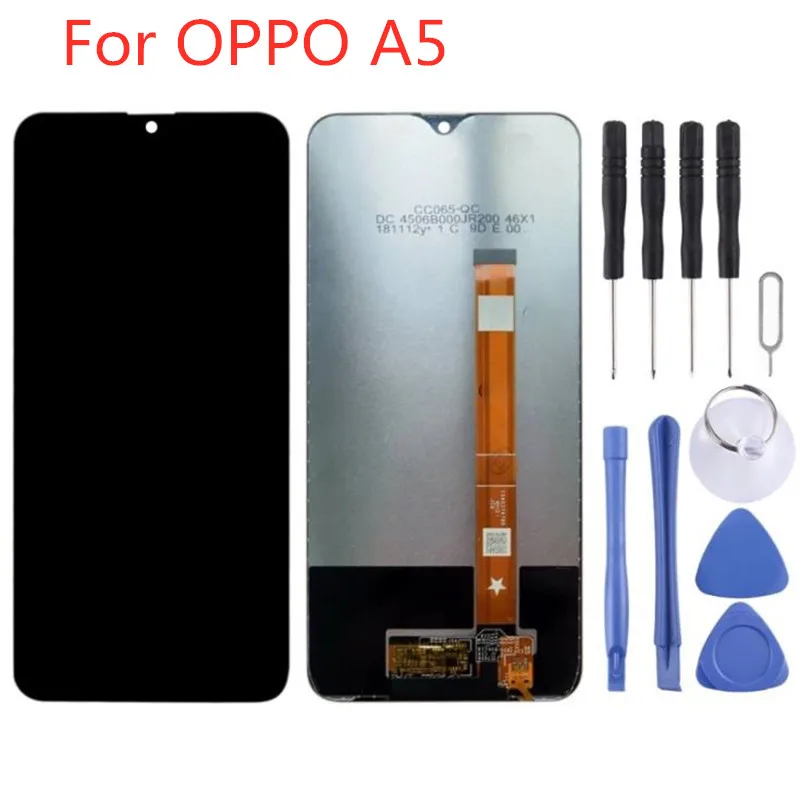 

For OPPO A5 LCD Display with Touch Screen Digitizer Replacement screen for oppo A 5 lcd Display Assembly without/with Frame