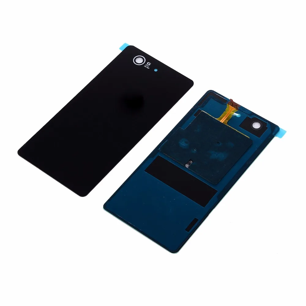 Для Sony Xperia Z3 Compact Mini M55w Задняя стеклянная крышка батареи Z3 Mini D5803 D5833 Задняя стеклянная крышка корпуса& NFC