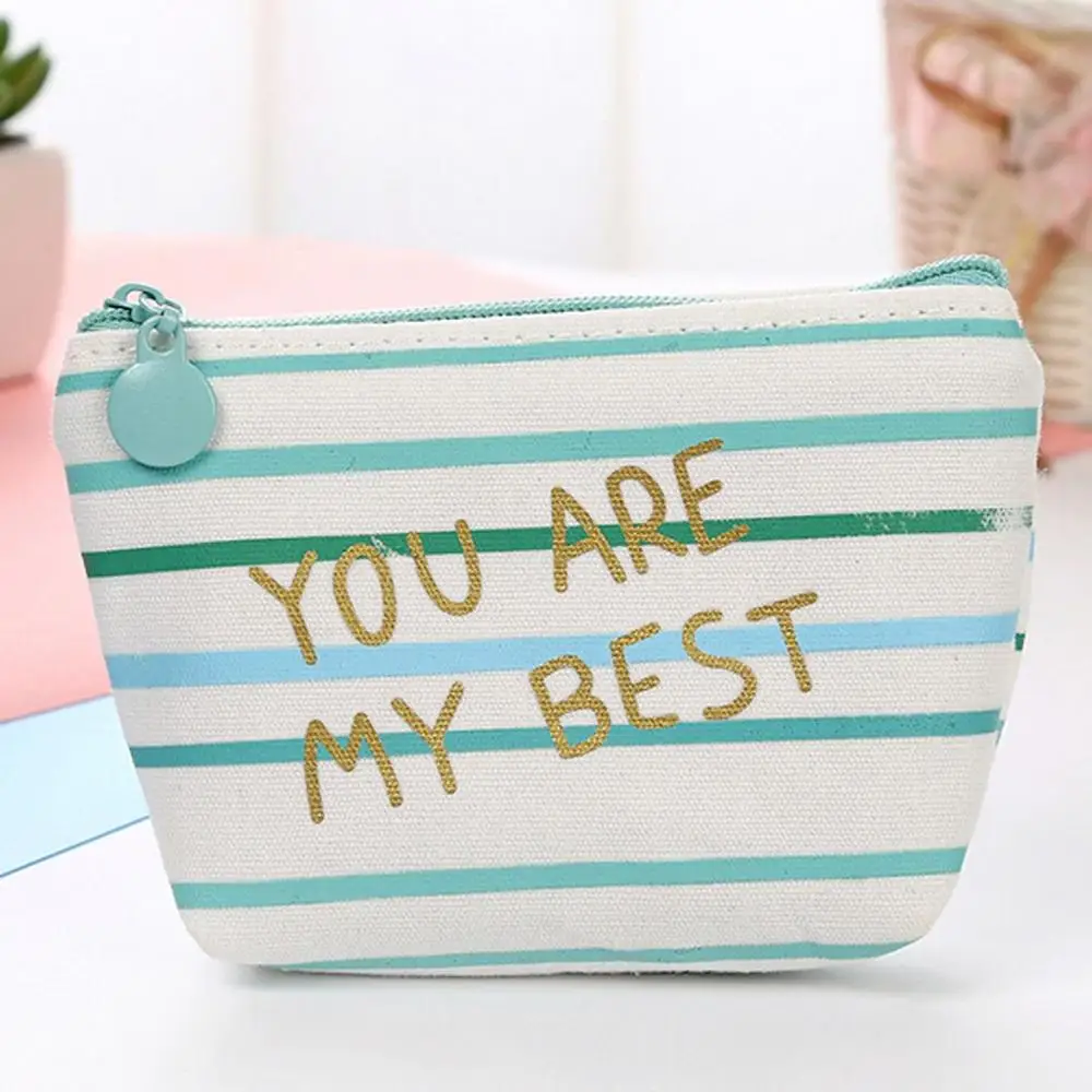 Coin Purse wallet lipstick bags New Small Canvas Purse Zip Wallet Lady Coin Case Bag Handbag Key Holder Card package Clutch bag - Цвет: a1