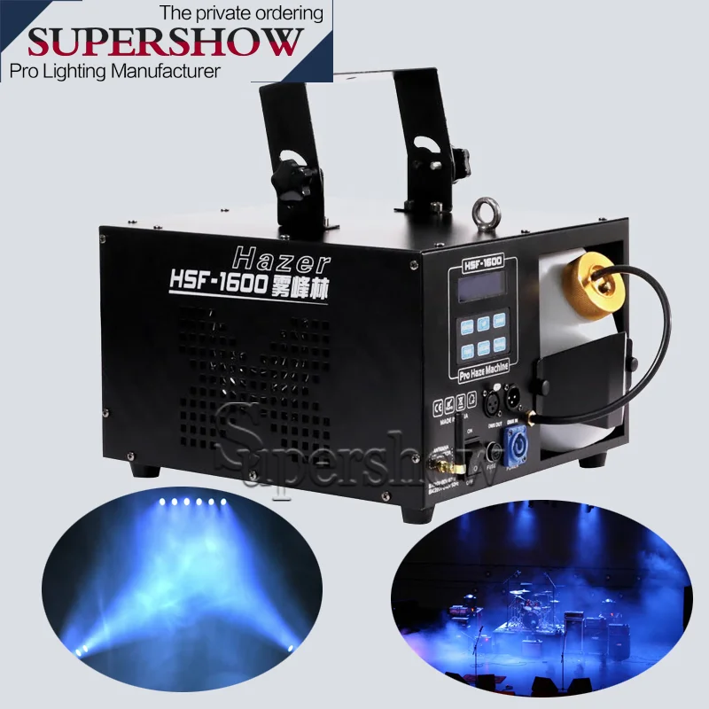 

Stage Equipment 1500W Mist Haze Machine With Haze Liquid Water Based Stage DMX Fog Machine For Wedding Dance Stage Concert