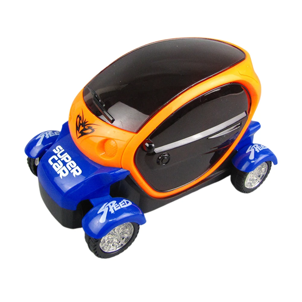 

Kids Universal Wheels Battery Operated Music Model Electric Toy Car Gift Boy 3D Small Cartoon Children Dynamic Lighting