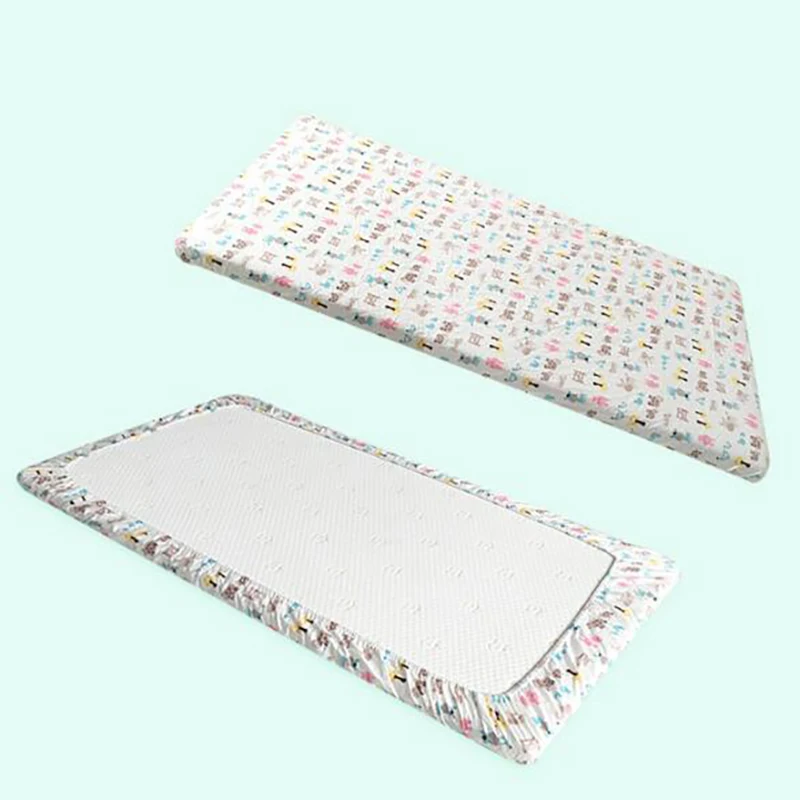 Baby Bedding Crib Mattress Cover Cot Bed Sheet Infant Toddler bed Decor 70*130cm Bedclothes Cotton Printing