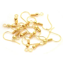 

200pcs/lot 17x20mm Earring Hooks Ear Clasps Hooks Fittings DIY Jewelry Making Accessories Iron Hooks Ear wire Jewelry Supplies