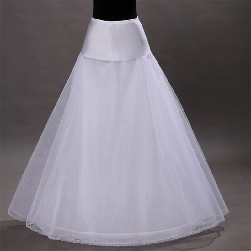 

A Line Petticoat for Bridal Wedding Dresses A Shape Underskirt Crinolin Matched for Formal Gowns