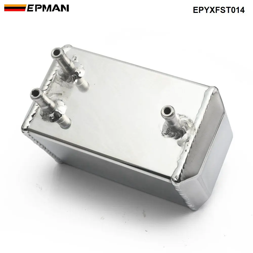EPMAN озадаченный алюминиевый маслоуловитель резервуар комплект круглый масляный бак автомобильные аксессуары EPYXFST014