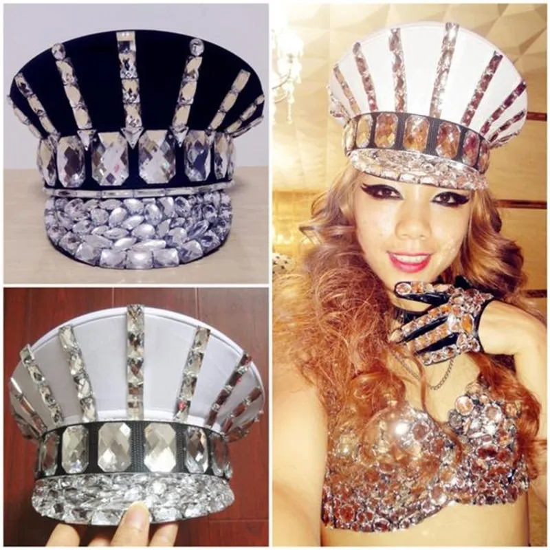 Ds Costume Bling Baby Hats Sparkling 