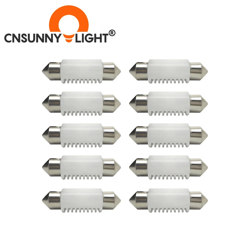 CNSUNNY LIGHT 10 шт. гирлянда светодиодсветодиодный керамическая белая SMD Автомобильная