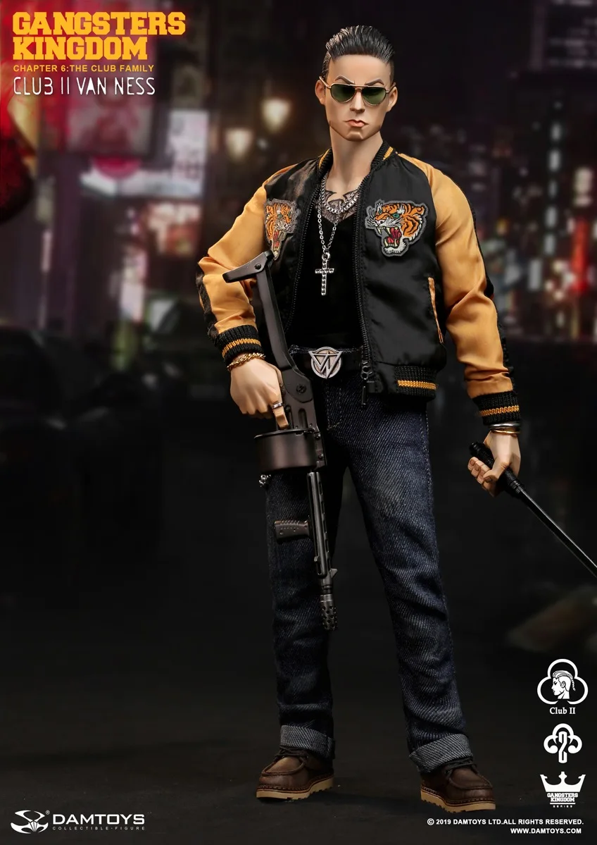 DAMTOYS 1/6 гангстерское Королевство GK017 коллекция Ван Несс фигурка