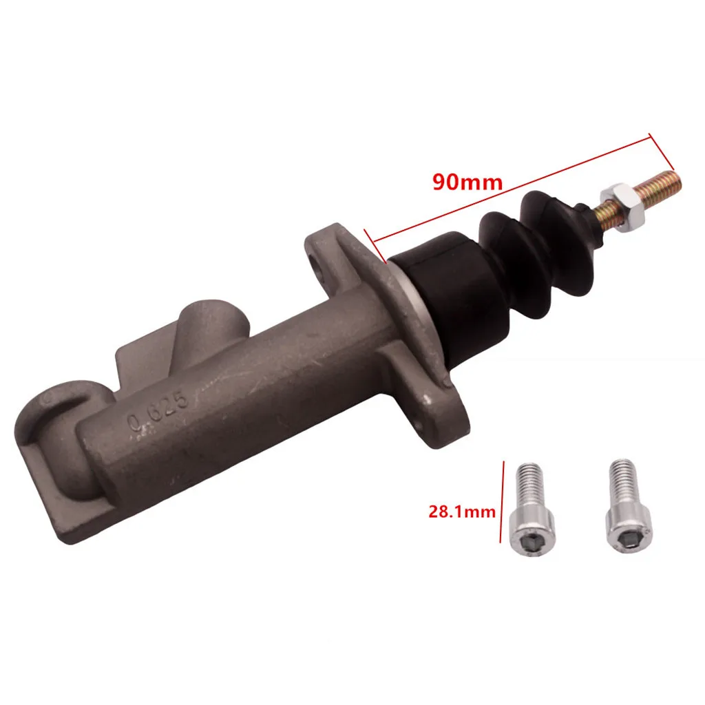 2x Racing Clutch Master Cylinder 0.625 Bore Thread For Hydraulic Handbrake