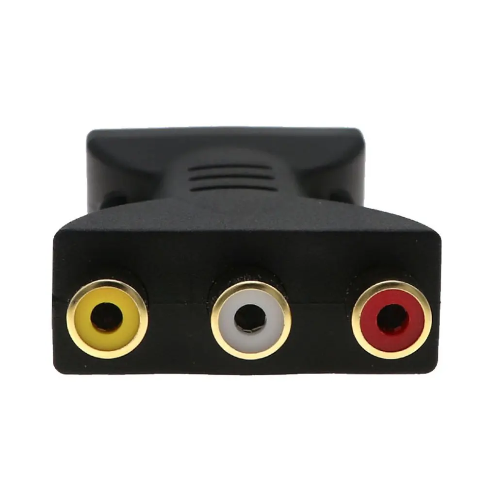 USB позолоченный штекер 3RCA Женский аудио адаптер видео AV tv Box DVD передача сигнала аудио конвертер
