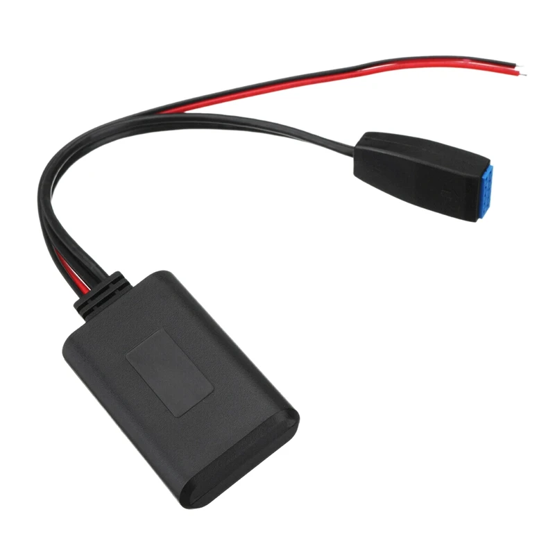 Автомобильный 10 контактный модуль Bluetooth Радио Стерео адаптер Aux o кабель для BMW E39