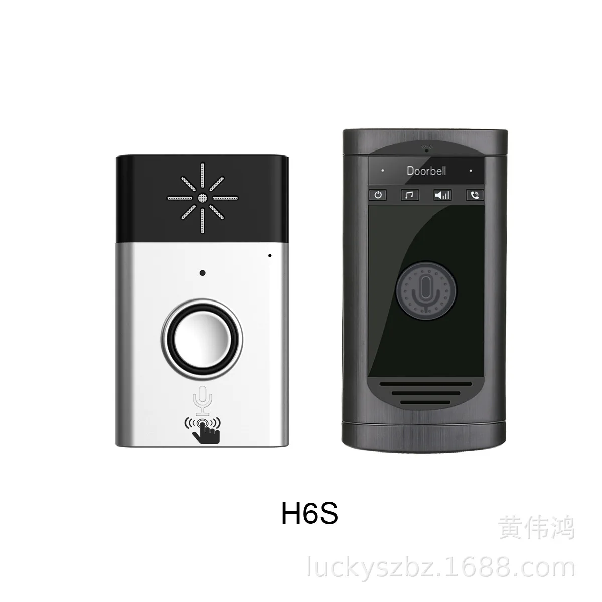 

Wireless Intercom Doorbells Home Voice Intercom Doorbells Support Two-way Intercom
