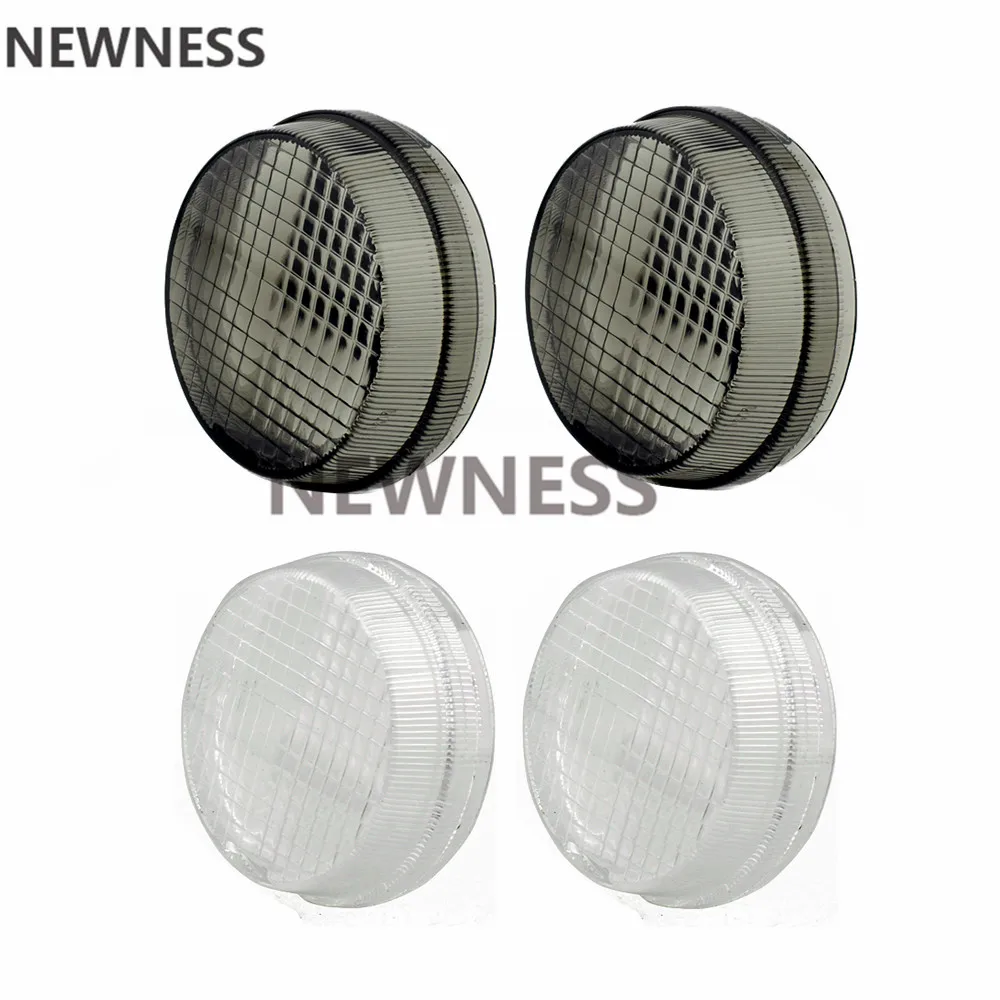 FrontRearSmokeClearTurnSignalLensIndicatorLenseCoverForHonda