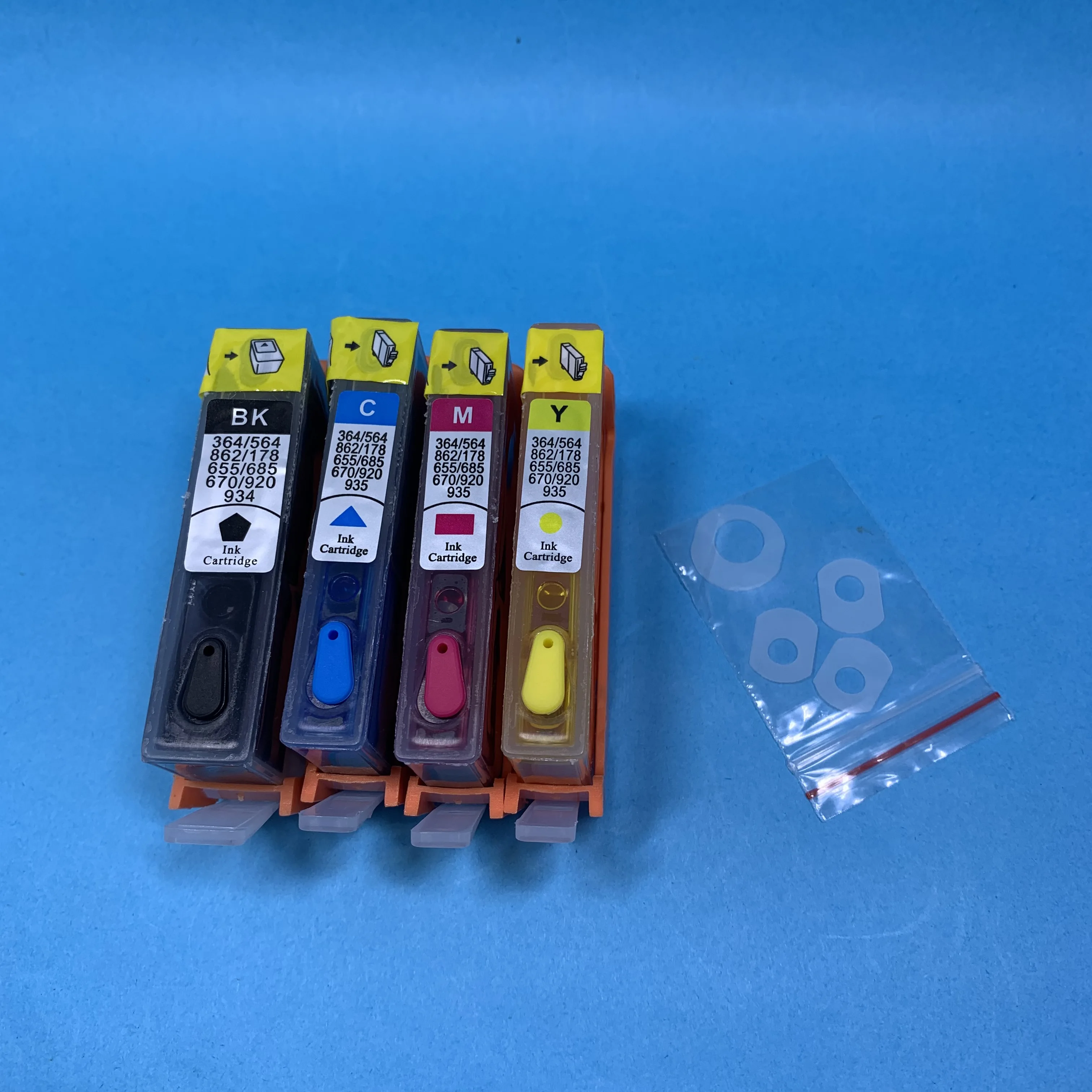 YOTAT Full refillable For HP 178 XL HP178 ink cartridge Photosmart 5510 5515 6510 7510 B109a B110a 3070a Printer | Компьютеры и офис