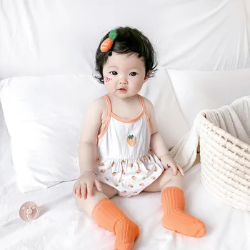 

MILANCEL summer toddler girls clothes cool baby bodysuit sleeveless infant girls outfit baby camisole baby one piece