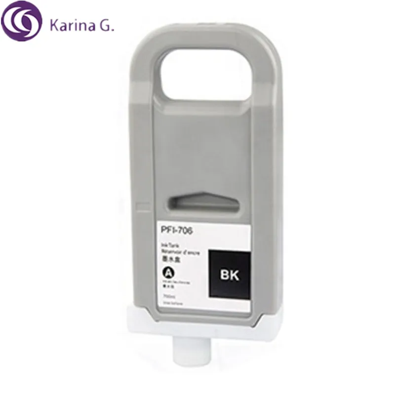 Premium Color Compatible Ink Cartridge for PFI706 PFI-706 PFI 706 Suit for