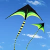160cm High Quality Primary Stunt Kite Kit with Wheel Line Large Delta Kite Tail Outdoor Toy Kites for Kids Adult Sport Toy Gifts 2