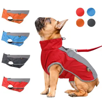 

4 Colors 5 Sizes 1pc Winter/Autumn Warm Padded Dog Clothes Waterproof Pet Coats Vest Jacket for Dogs Pets' Garmnet