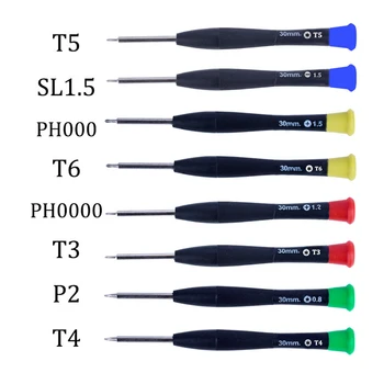 

8PCS Screwdriver set Hand tool set Mobile phone disassembly repair tool clock screw PH000 P2 T3 T4 T5 T6